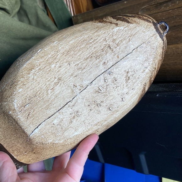 Duck Decoy Wooden Painted Vintage Fall Decor - Picture 2 of 5